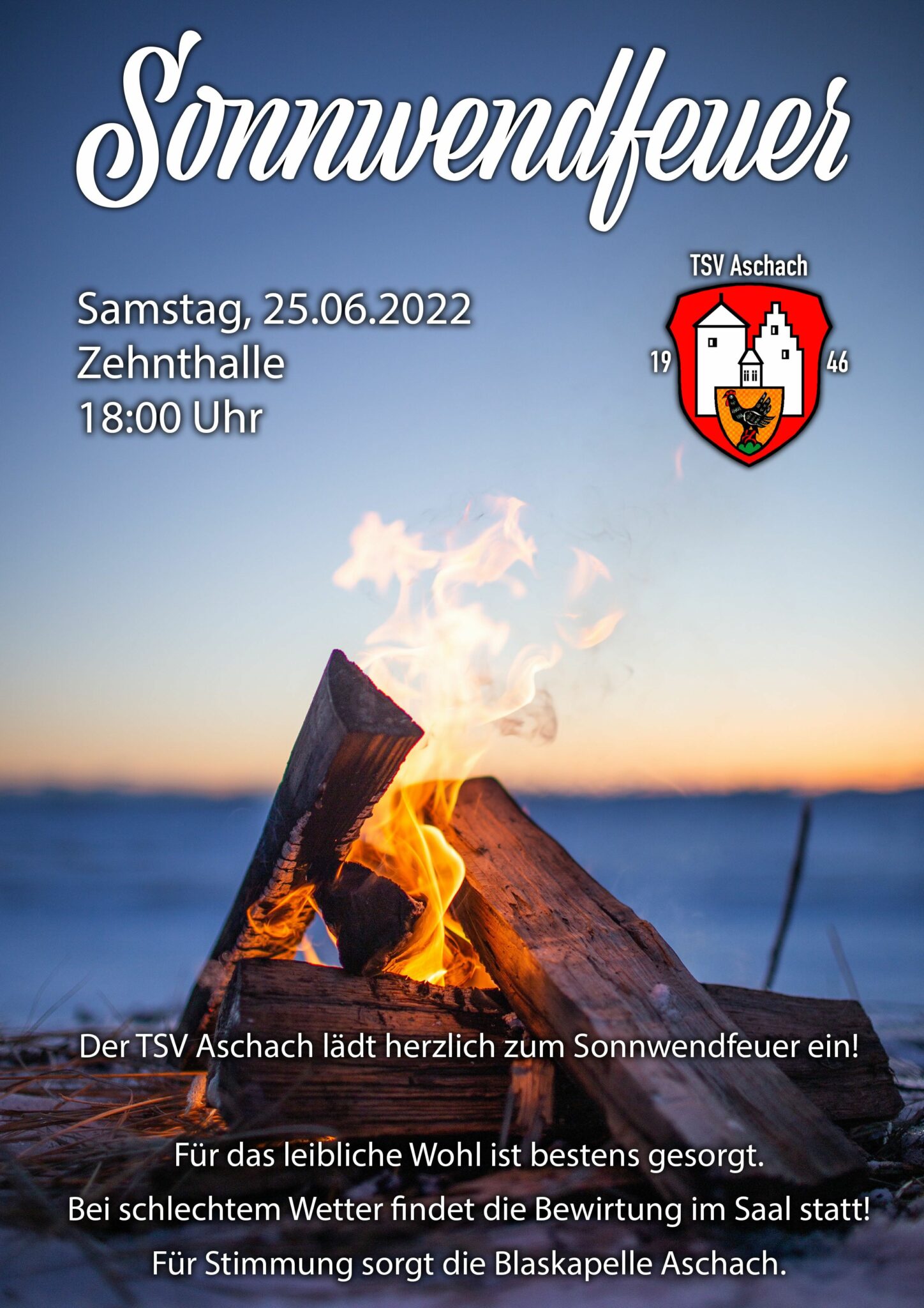  Sonnwendfeuer 2022 – TSV Aschach Motiv 